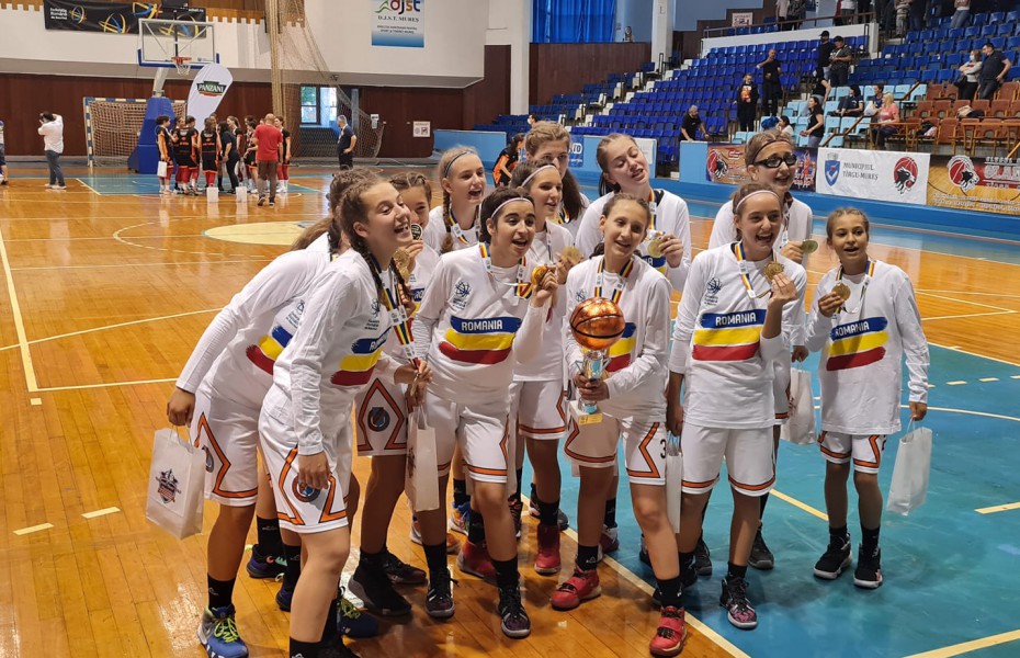 U14F - Crișul BC U Oradea este noua campioană a României