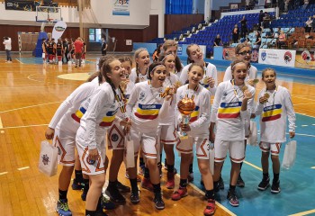 U14F - Crișul BC U Oradea este noua campioană a României