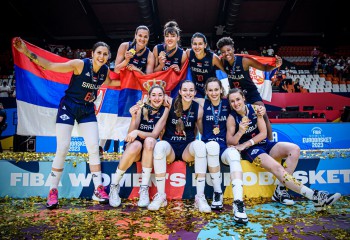 Serbia, regina Europei la baschet feminin
