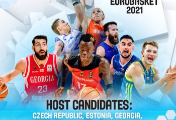 Șapte țări se află în cursa pentru găzduirea EuroBasket 2021