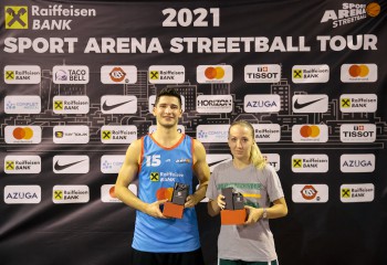 Air Casale și Basti Ionescu, spectacol la Raiffeisen Bank Sport Arena Streetball