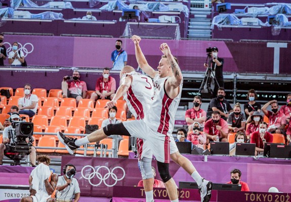 Letonia câștigă aurul olimpic la baschet 3x3 masculin