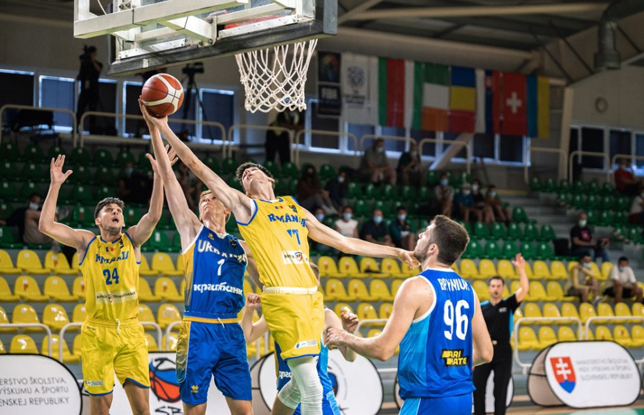 România cedează în fața Ucrainei la FIBA U18 European Challenger
