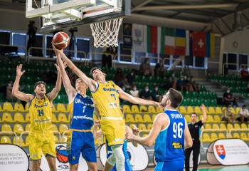 România cedează în fața Ucrainei la FIBA U18 European Challenger