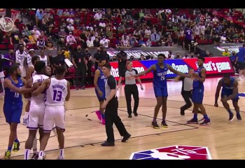 Bătaie cu pumni în NBA Summer League. Video