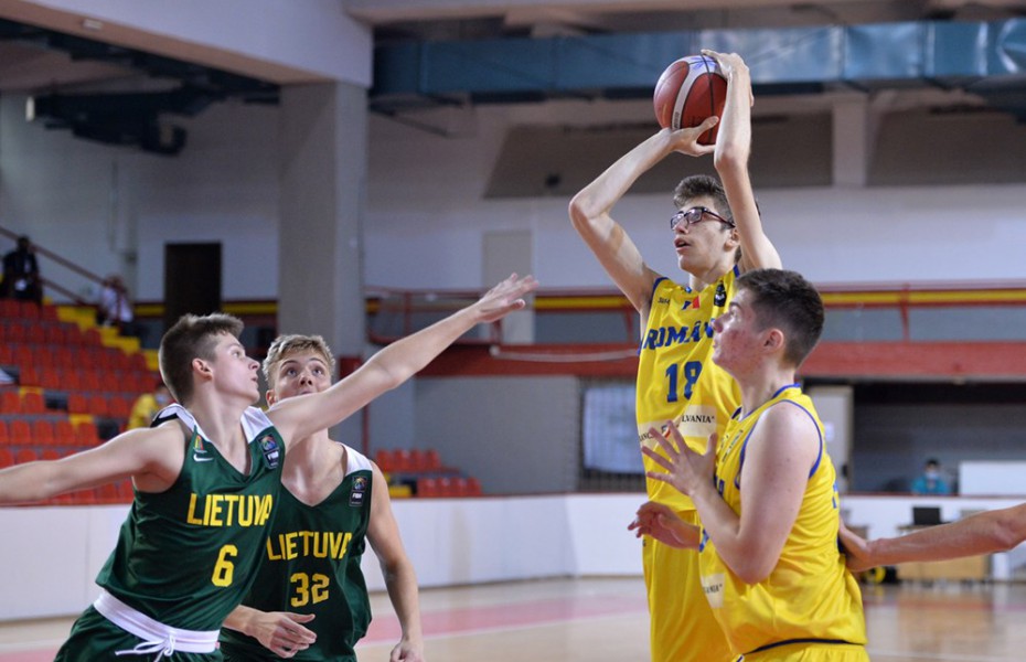 România pierde și în fața Lituaniei la FIBA U16 Europe Challenger