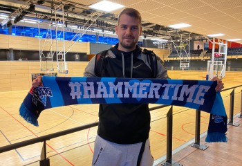Dragoș Diculescu a jucat primul meci în echipamentul lui Landstede Hammers