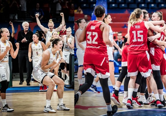 Belgia și Rusia completează tabloul sferturilor la Women's EuroBasket 2019