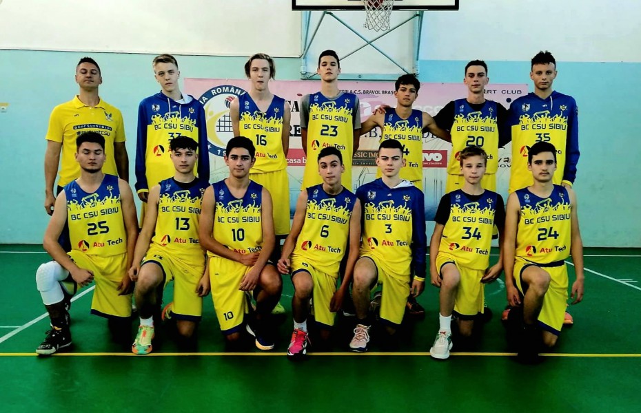 Juniorii lui CSU Sibiu participă la primul turneu EYBL