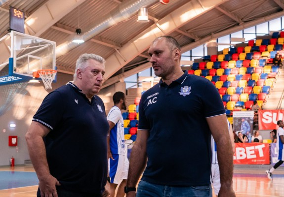Jordanco Davitkov și Porter Troupe au prefațat duelul cu CSM Galați