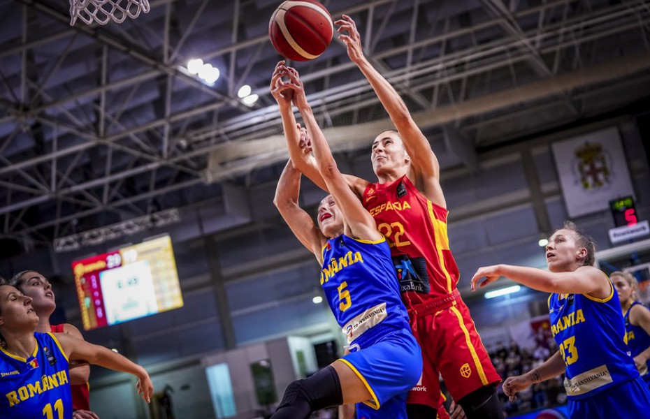 România pierde clar confruntarea cu Spania din preliminariile Women’s EuroBasket 2023