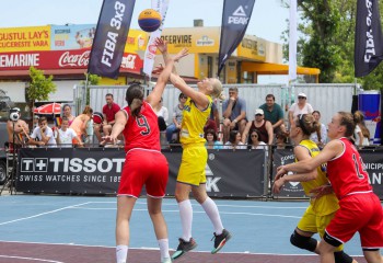 Naționalele României luptă la Constanța pentru calificarea la FIBA 3x3 Europe Cup