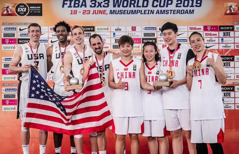 Statele Unite și China, în premieră campioane la FIBA 3x3 World Cup