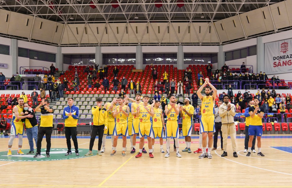 CSU Sibiu urcă pe loc de playoff după victoria cu CSM Focșani