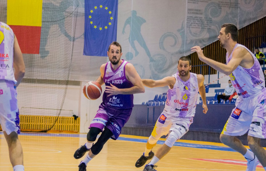 FC Argeș Basketball dispută al treilea meci consecutiv pe teren propriu