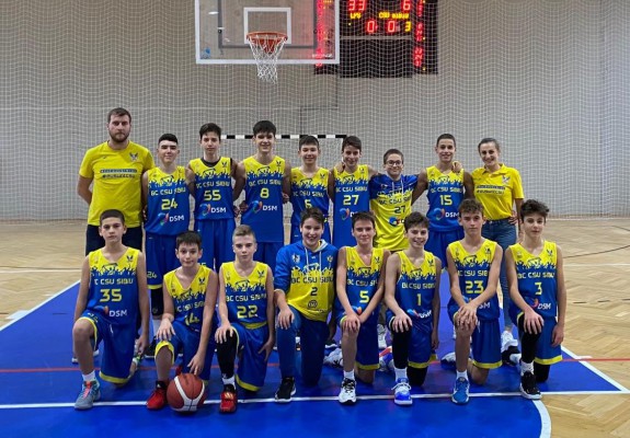 BC CSU Sibiu se deplasează la Pilsen în EYBL U14