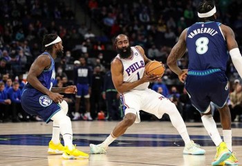 Debut reușit pentru James Harden la Philadelphia 76ers