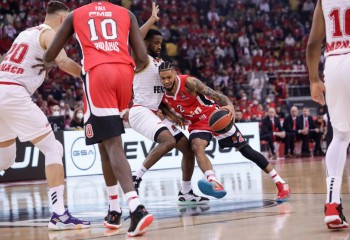 Olympiacos Pireu, victorie clară în primul meci al seriei cu AS Monaco
