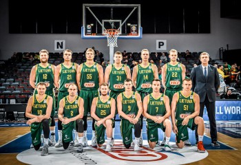 Lituania a anunțat lotul preliminar pentru FIBA World Cup 2019