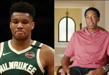 Cum l-ar fi apărat Scottie Pippen pe Giannis Antetokounmpo. Video