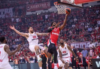 Olympiacos Pireu câștigă pe revenire și completează careul de ași al Euroligii