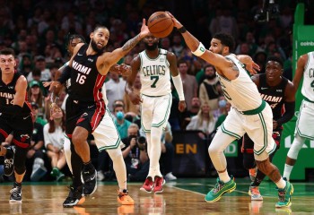 Miami Heat se impune în fieful lui Boston Celtics la capătul unui meci condus cap-coadă. Video