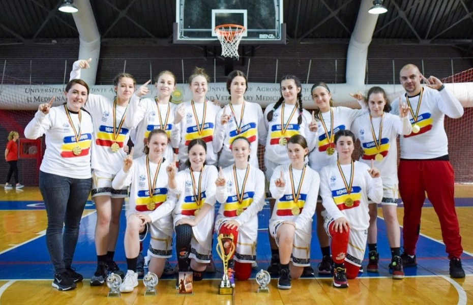 TF U14 Feminin - Gladius Târgu Mureș, campioana sezonului 2021-2022