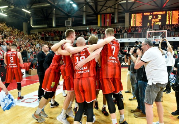 Rytas Vilnius, cu Vaidas Kariniauskas în componență, este noua campioană a Lituaniei