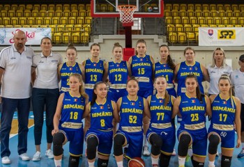 15 jucătoare convocate în lotul selecționatei U16 feminin a României