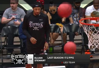 Elijah Stewart, dunk spectaculos în prima rundă de Big3. Video