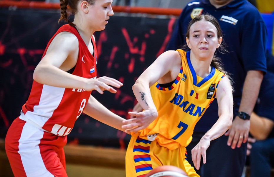 Andreea Mazilu, MVP în debutul României la Campionatul European U20 Feminin - Divizia B