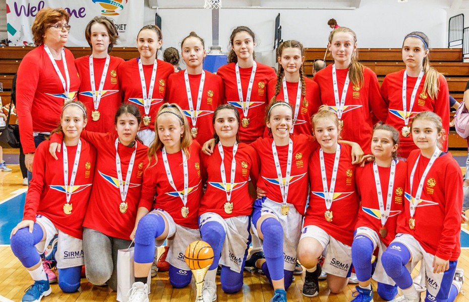 CS Olimpia București, campioană la U14 - Feminin