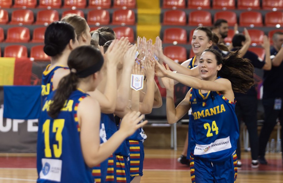 Cifrele României la finalul CE U20 Feminin - Divizia B