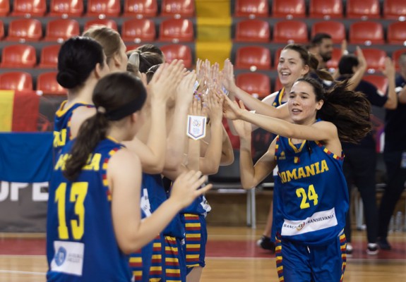 Cifrele României la finalul CE U20 Feminin - Divizia B