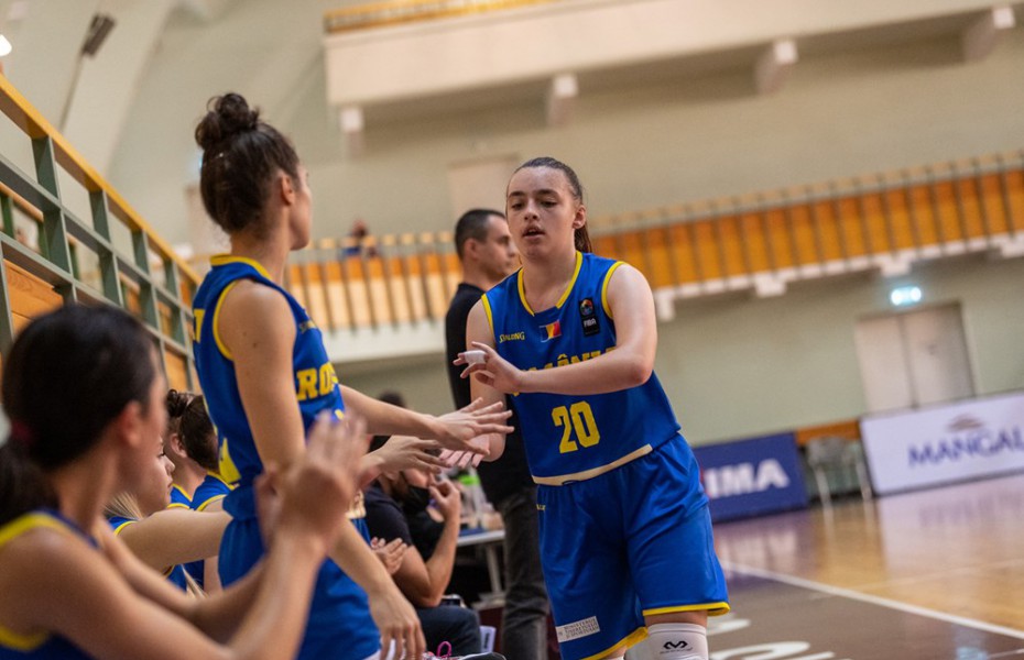 Lotul definitivat al României pentru Campionatul European U18 Feminin - Divizia B