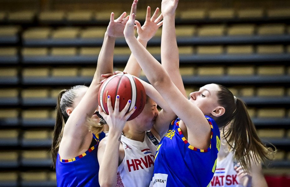 România pierde și partida cu Croația de la Campionatul European U18 Feminin - Divizia B