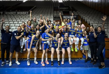 Cifrele naționalei feminine a României la finalul Europeanului U18 - Divizia B