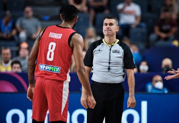 Marius Ciulin a debutat la EuroBasket 2022
