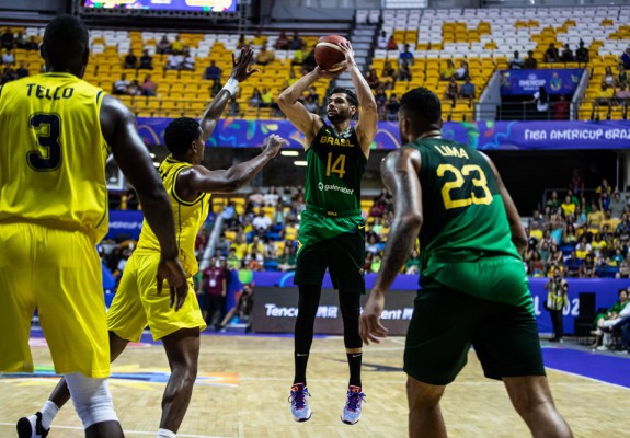 Brazilia, victorie categorică la AmeriCup 2022 și calificare în sferturi