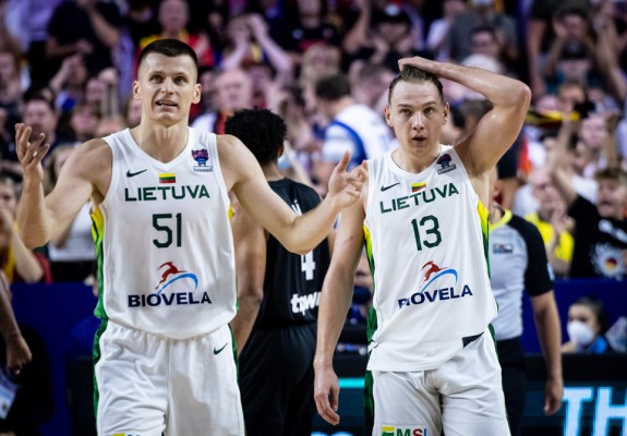 Lituania, la cel mai slab start în istoria participărilor la EuroBasket