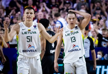 Lituania, la cel mai slab start în istoria participărilor la EuroBasket
