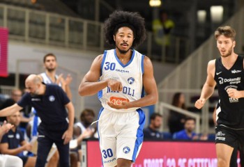 Elijah Stewart și Napoli au fost aproape de o surpriză în fața câștigătoarei EuroCup