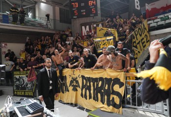 Moment inedit în sala lui Reggio Emilia, după un meci din Basketball Champions League
