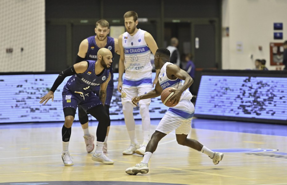 SCM U Craiova pierde primul meci în grupele din FIBA Europe Cup