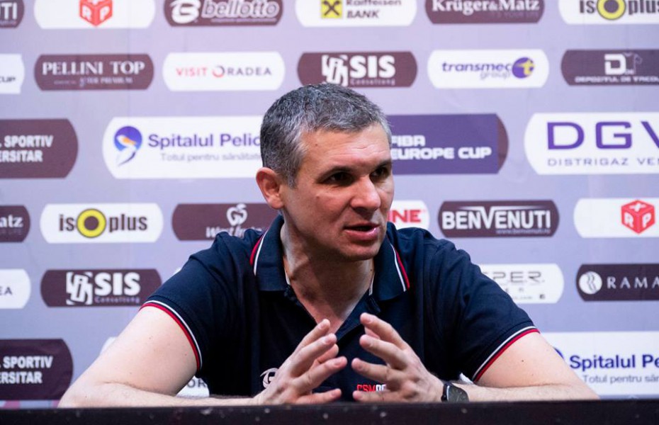 Cristian Achim: „Presiunea s-a văzut la ambele echipe, poate un pic mai mult la Cluj”