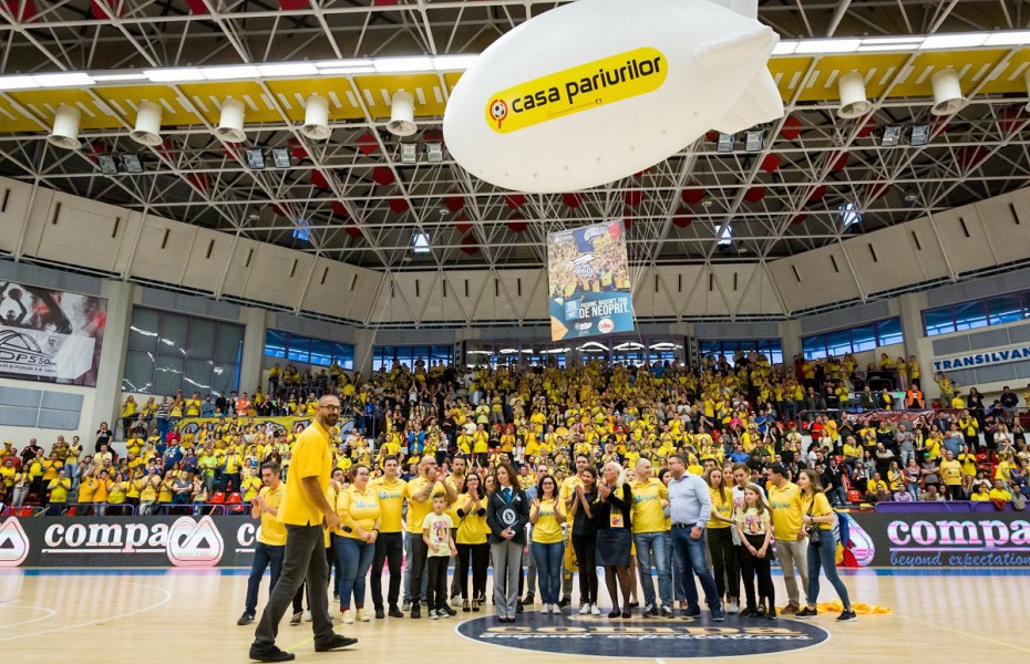 Suporterii lui CSU Sibiu, din nou în Cartea Recordurilor