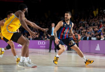 Barcelona a reușit un run de 14-0 în ultimul sfert și s-a impus în fața lui Maccabi Tel Aviv