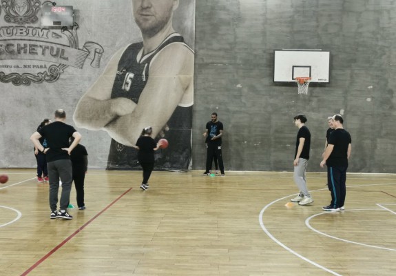 Mihai Silvășan și Patrick Richard au participat la un antrenament din cadrul programului „One Team”