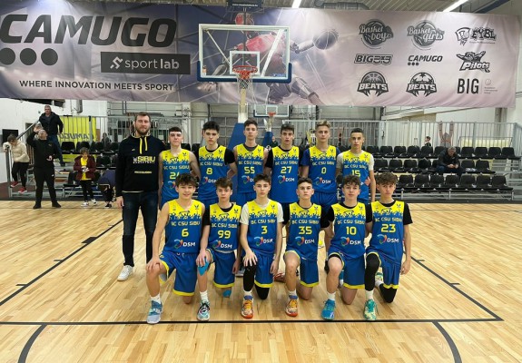 CSU Sibiu participă la Superfinala EYBL U15