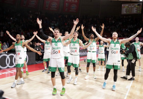 Zalgiris Kaunas s-a calificat în playoff-ul Euroligii după victoria de la Munchen